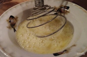 Омлет с крабовыми палочками для диеты Дюкана - фото шаг 3