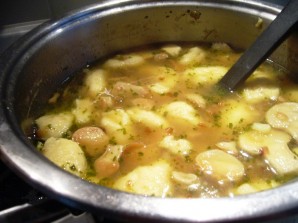 Суп из свежих дождевиков - фото шаг 4