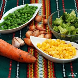 Гарнир из басмати и овощей - фото шаг 1