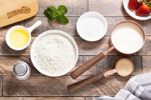 Постные блины на дрожжах - фото шаг 1