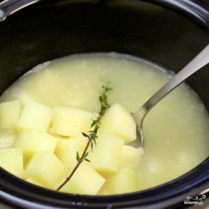 Картофельный суп-пюре - фото шаг 6