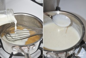 Грибной крем-суп из шампиньонов со сливками - фото шаг 5