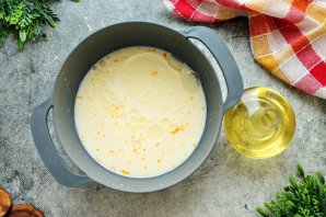 Блинчики с куриной грудкой - фото шаг 9