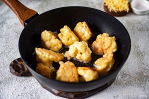 Цветная капуста в кляре - фото шаг 10