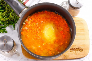 Турецкий суп "Чорба" - фото шаг 5