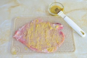 Рулетики из свинины с начинкой - фото шаг 3