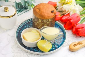Глазурь для кулича из сгущенки - фото шаг 1