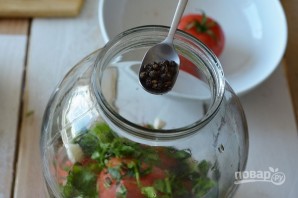 Малосольные помидоры по-грузински - фото шаг 7