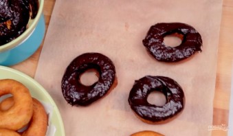Пончики с глазурью (3 вида) - фото шаг 6