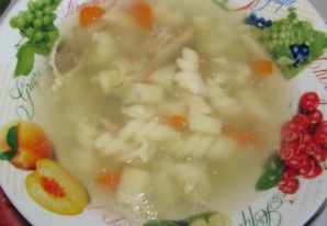 Куриный суп в скороварке-мультиварке - фото шаг 7