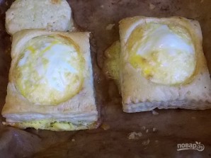 Яйца, запеченные с сыром - фото шаг 7