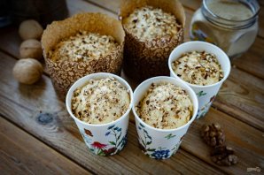 Кулич с орехами - фото шаг 19