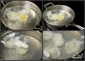 Яйца по-бенедиктински - фото шаг 2