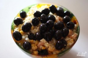 Салат с рисом и кукурузой - фото шаг 5