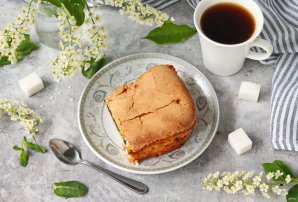 Шарлотка с щавелем - фото шаг 16