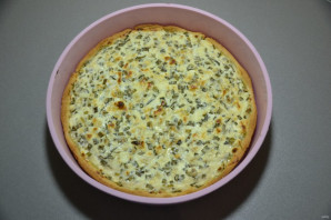 Пирог с зеленым луком и творогом - фото шаг 15