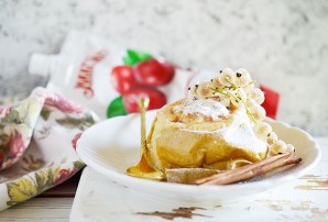 Лучший рецепт печеного яблока с джемом - фото шаг 7