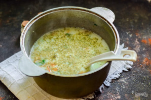 Сырный суп с сельдереем - фото шаг 10