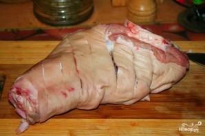 Вкусный холодец из свинины - фото шаг 1