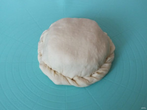 Пирог "Чизбургер" из слоёного теста - фото шаг 13
