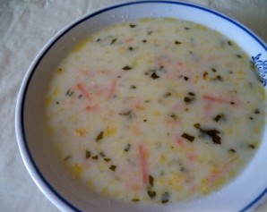 Суп сырный с зеленью - фото шаг 4