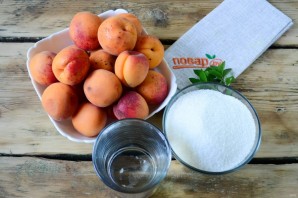 Консервация абрикосов дольками - фото шаг 1