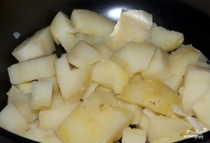 Салат куриный с ананасами - фото шаг 4