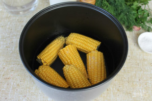 Кукуруза в мультиварке - фото шаг 3