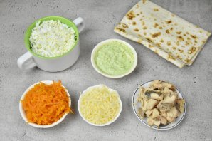 Рулет из лаваша с горбушей - фото шаг 2