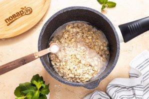 Овсяная каша на воде