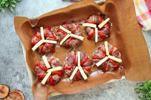 Новогодние котлеты - фото шаг 9