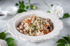 Перловка с мясом - фото шаг 9