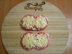 Бутерброды с сыром и помидорами - фото шаг 6