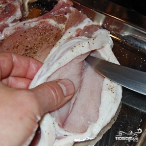 Свиная корейка с домашним кетчупом - фото шаг 4