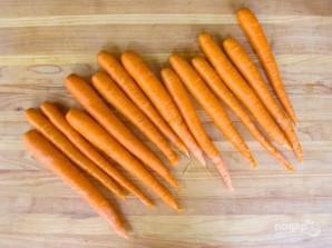 Запечённая морковь с укропом - фото шаг 1