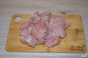 Куриное филе в грибном соусе - фото шаг 1