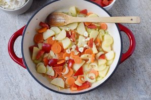 Овощи тушеные - фото шаг 4