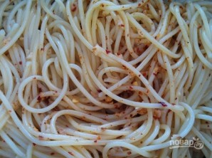 Острые спагетти - фото шаг 5