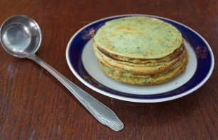 Блинчики шпинатные - фото шаг 6