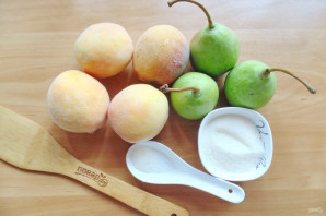 Варенье из персиков и груш - фото шаг 1