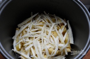 Картофель с шампиньонами в мультиварке - фото шаг 5