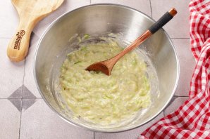 Оладьи из кабачков в аэрогриле - фото шаг 7