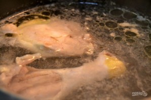 Суп с курицей и вермишелью - фото шаг 3
