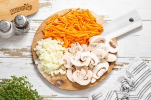 Щи постные с грибами - фото шаг 2