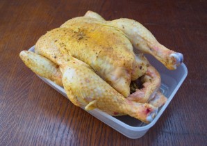Курица, запеченная в сливочном соусе - фото шаг 3
