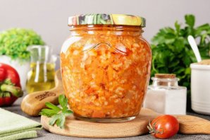 Салат на зиму с рисом - фото шаг 15