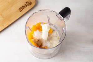 Десерт из тыквы и йогурта - фото шаг 4