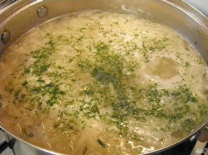 Капустный суп с курицей - фото шаг 7