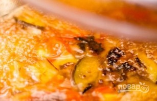 Овощной суп с баклажанами - фото шаг 4