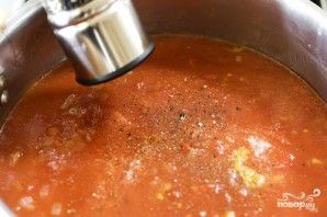 Суп с консервированными помидорами - фото шаг 4